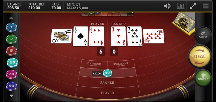 Khám phá sự thật về game bài Baccarat SV66 8 Luật rút bài